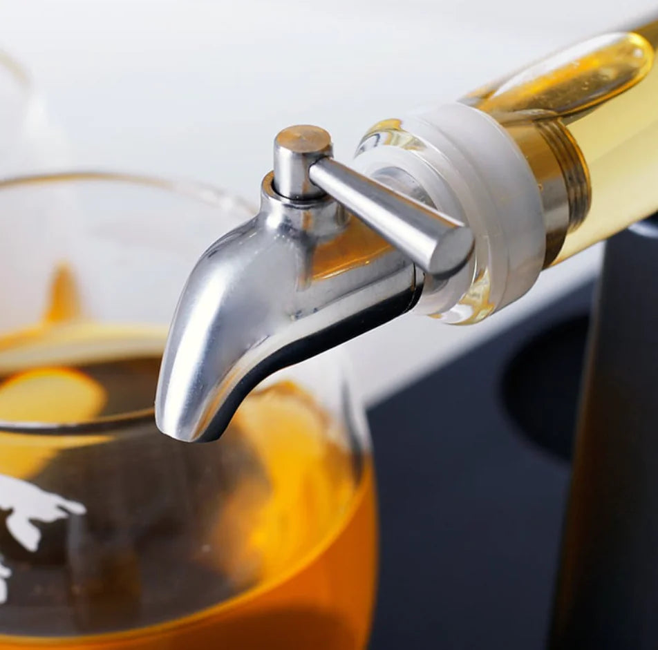 Glass Sailing Wine Bottle Container