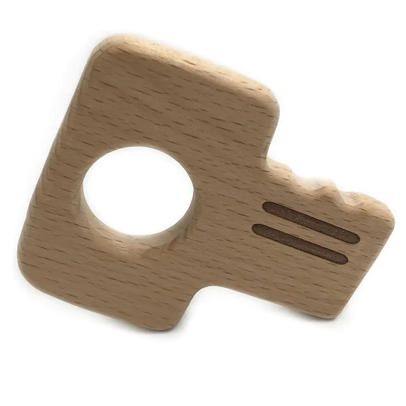 DIY Wooden Animal Teether for Babies - Soothing Toy