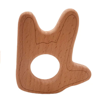 DIY Wooden Animal Teether for Babies - Soothing Toy