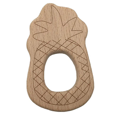 DIY Wooden Animal Teether for Babies - Soothing Toy