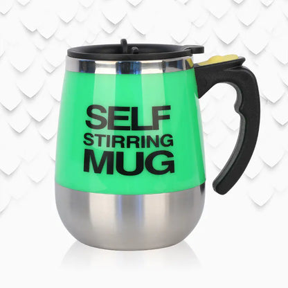 304 Stainless Steel Automatic Stirring Coffee Mug