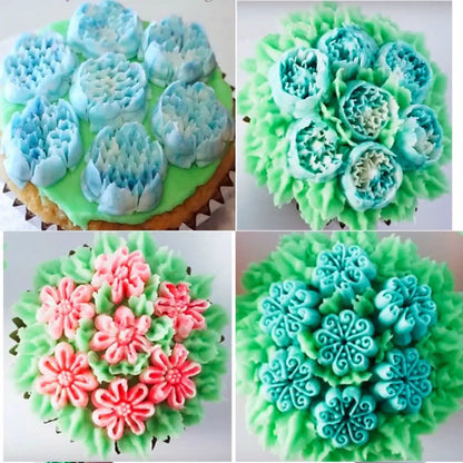 27-Piece Russian Pastry Tip Set for Baking Tools