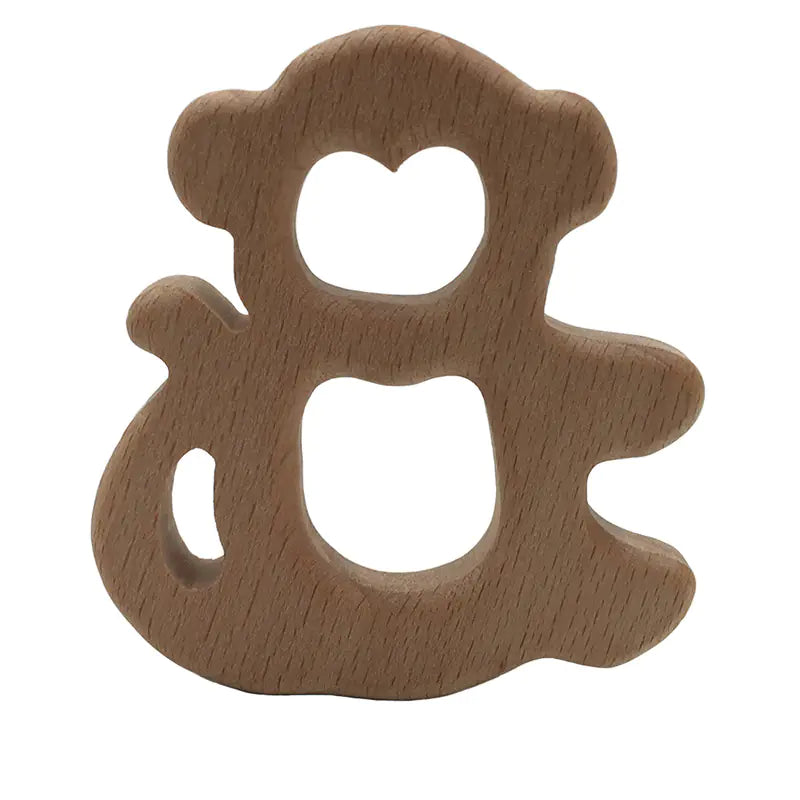 DIY Wooden Animal Teether for Babies - Soothing Toy