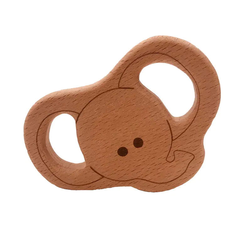 DIY Wooden Animal Teether for Babies - Soothing Toy