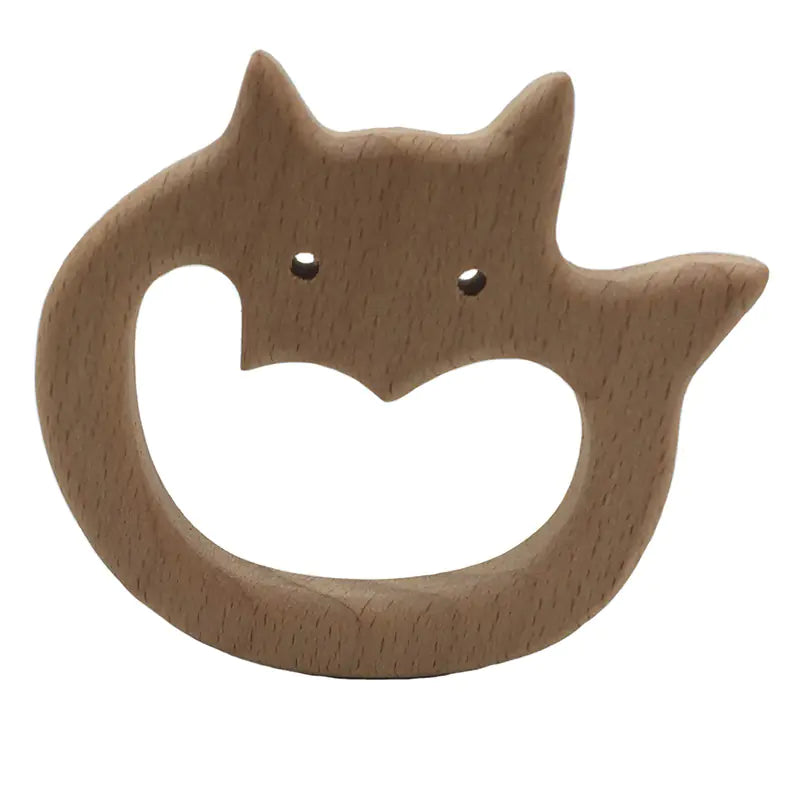 DIY Wooden Animal Teether for Babies - Soothing Toy