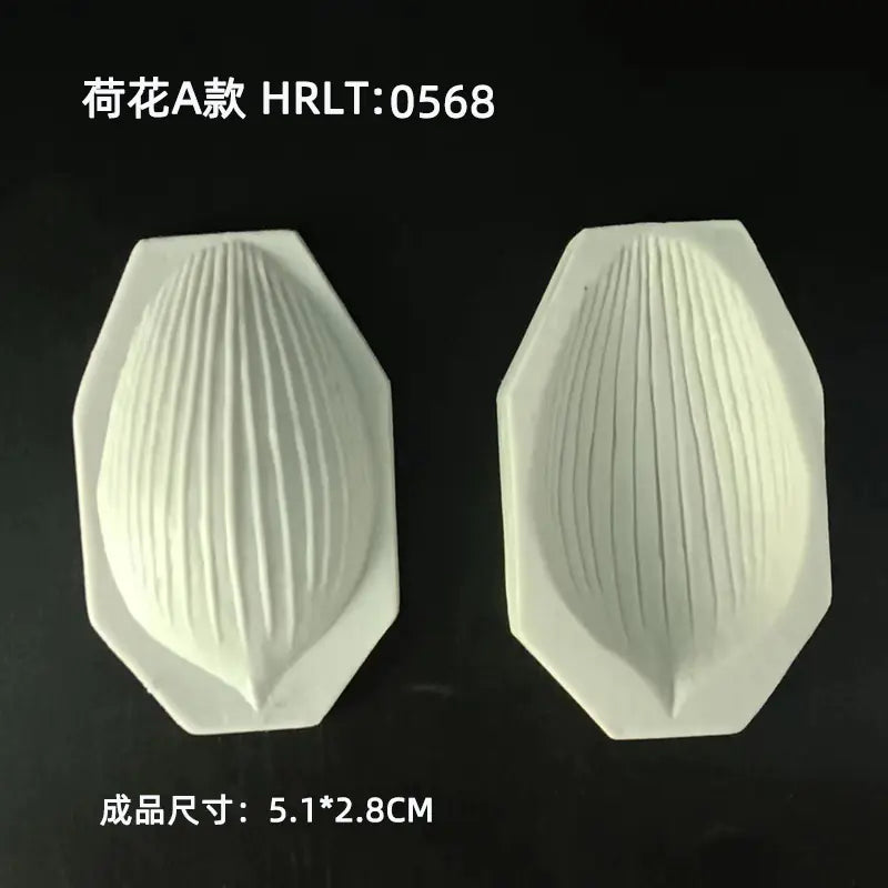 3D Silicone Molds for Leaf and Petal Decorations