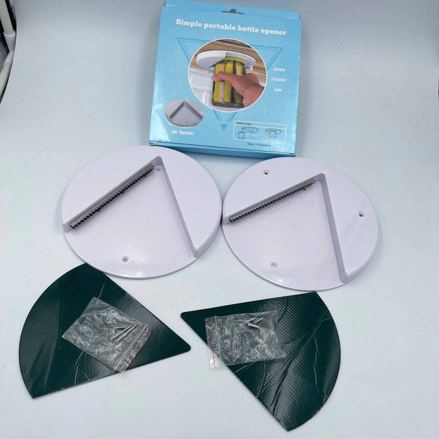 Universal Jar and Bottle Opener for Kitchen Use