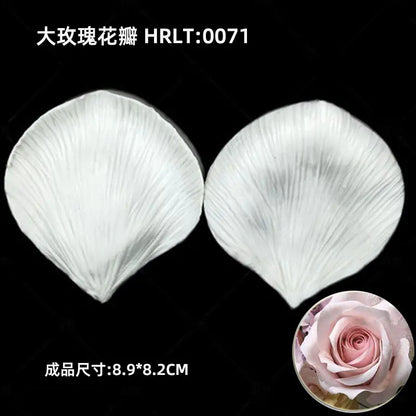 3D Silicone Molds for Leaf and Petal Decorations