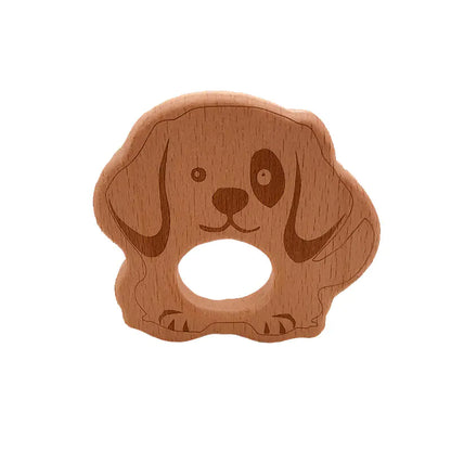 DIY Wooden Animal Teether for Babies - Soothing Toy