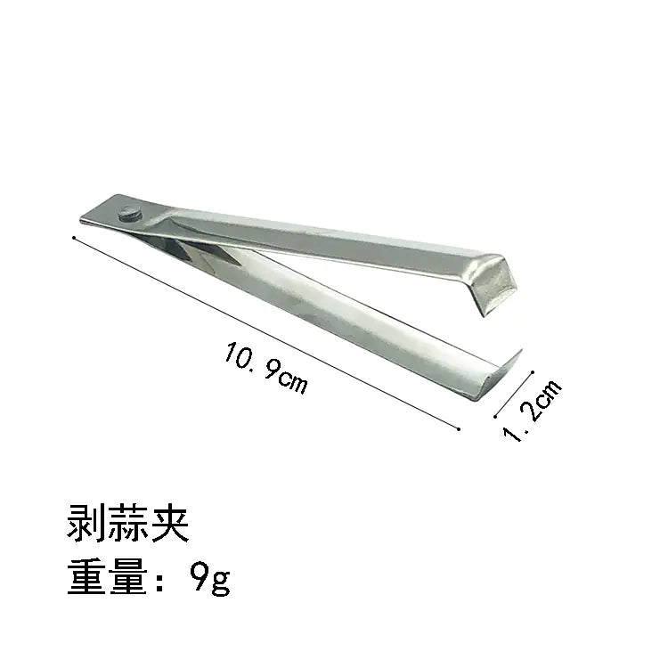 Stainless Steel Hair Clipper and Garlic Peeler Tool
