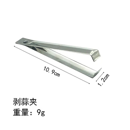 Stainless Steel Hair Clipper and Garlic Peeler Tool
