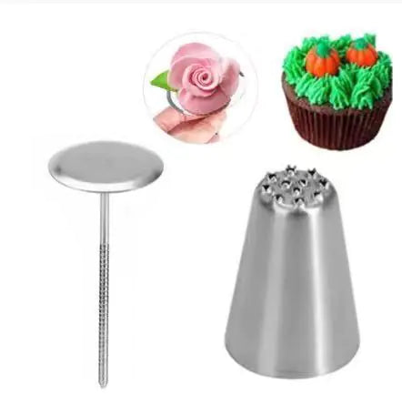 27-Piece Russian Pastry Tip Set for Baking Tools