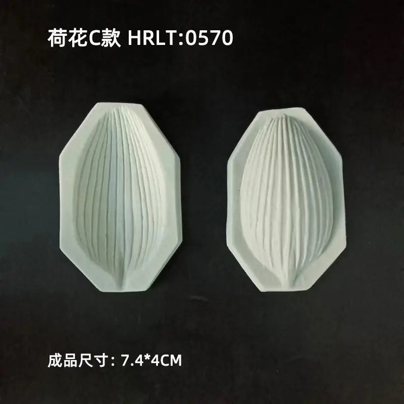 3D Silicone Molds for Leaf and Petal Decorations