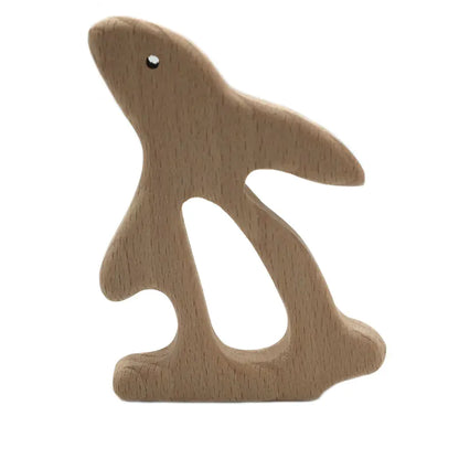DIY Wooden Animal Teether for Babies - Soothing Toy