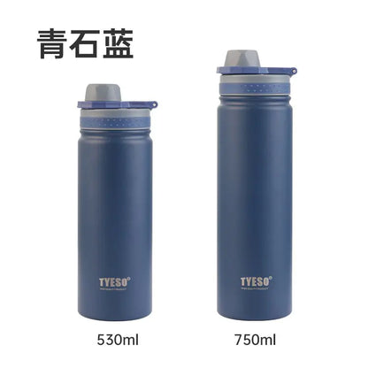 TYESO Classic Insulated Sports Bottle with Handle