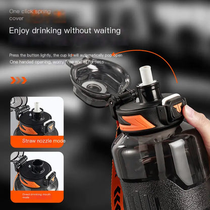 TKK 2000ml Sports Water Bottle for Outdoor Fitness