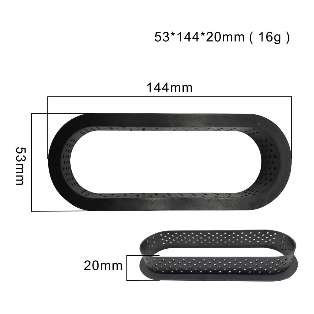 Heart-Shaped Sandstone Cake Silicone Mold and Steel Ring