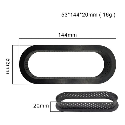 Heart-Shaped Sandstone Cake Silicone Mold and Steel Ring