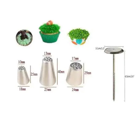 27-Piece Russian Pastry Tip Set for Baking Tools
