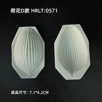 3D Silicone Molds for Leaf and Petal Decorations