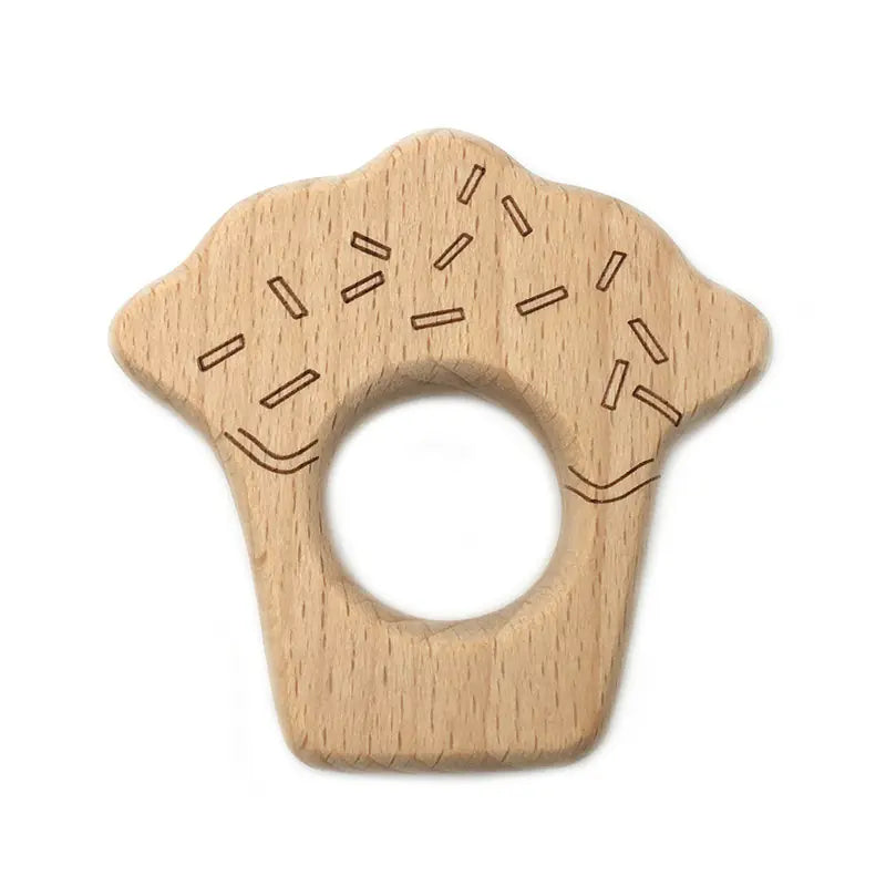 DIY Wooden Animal Teether for Babies - Soothing Toy