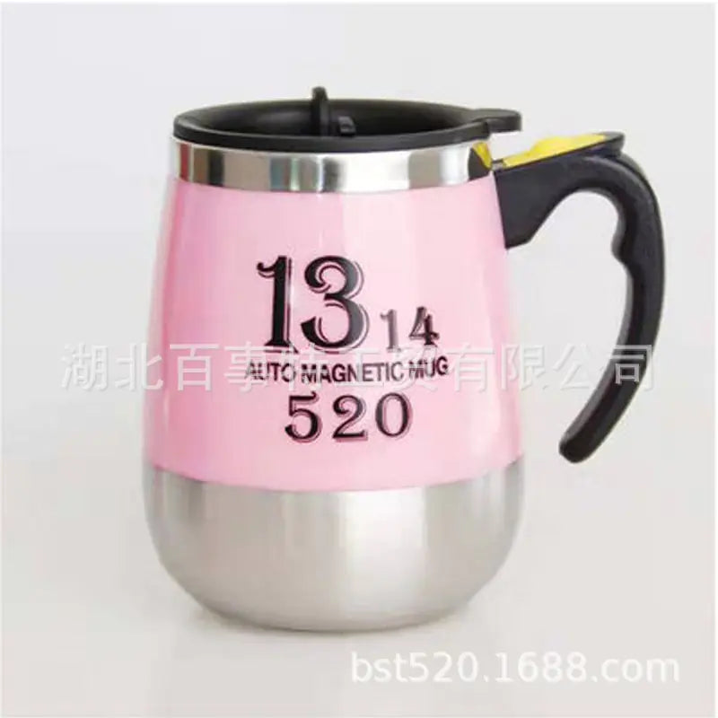 304 Stainless Steel Automatic Stirring Coffee Mug