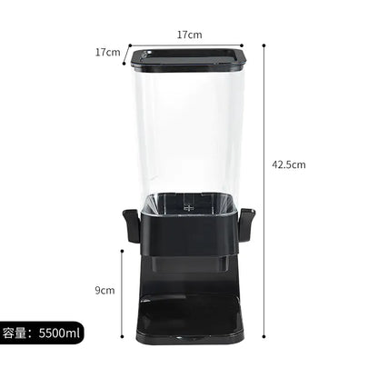 Cereal Dispenser 5.5L for Food Storage and Grains