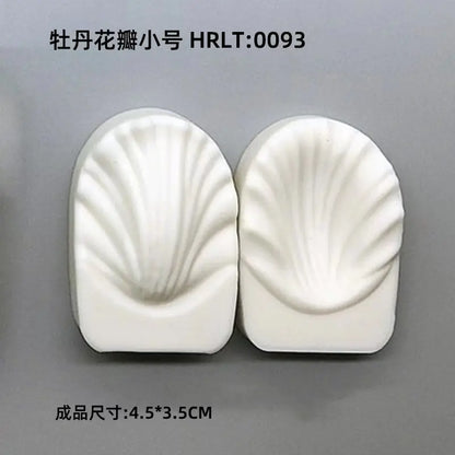 3D Silicone Molds for Leaf and Petal Decorations