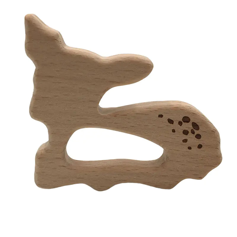 DIY Wooden Animal Teether for Babies - Soothing Toy