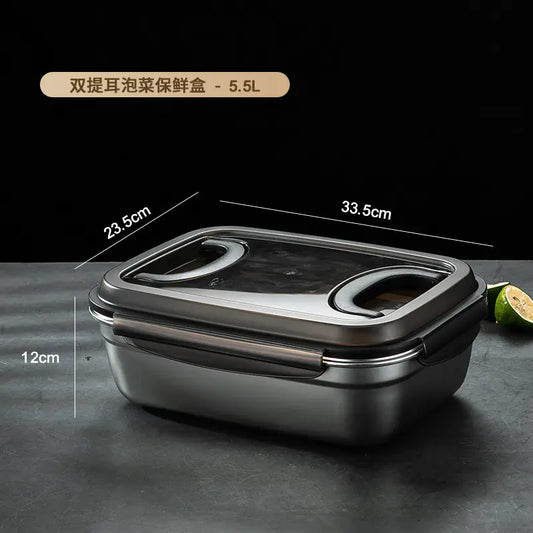 304 Stainless Steel Sealed Food Storage Container