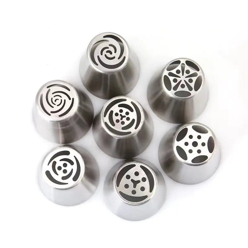 27-Piece Russian Pastry Tip Set for Baking Tools