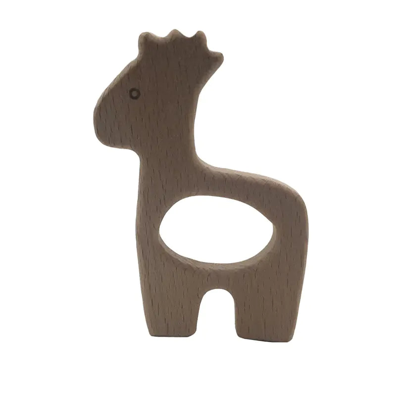 DIY Wooden Animal Teether for Babies - Soothing Toy