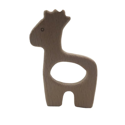 DIY Wooden Animal Teether for Babies - Soothing Toy