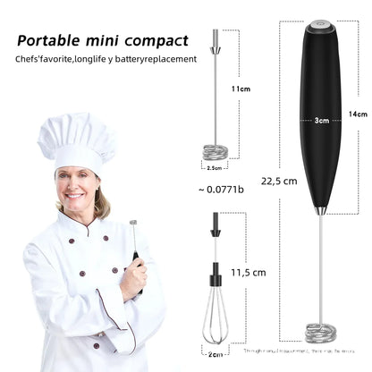 Manual Stainless Steel Hand Mixer for Home Use