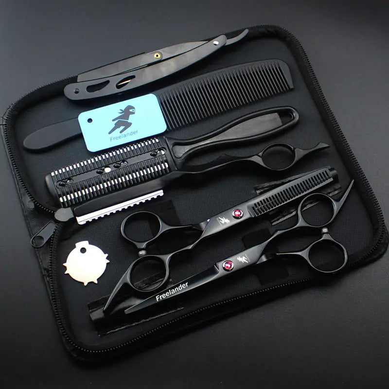 Colorful Coating Hair Cutting Scissors Set
