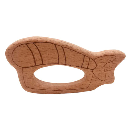 DIY Wooden Animal Teether for Babies - Soothing Toy