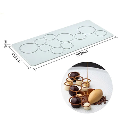 Silicone Mold for Petal Leaf Geometric Baking Decor