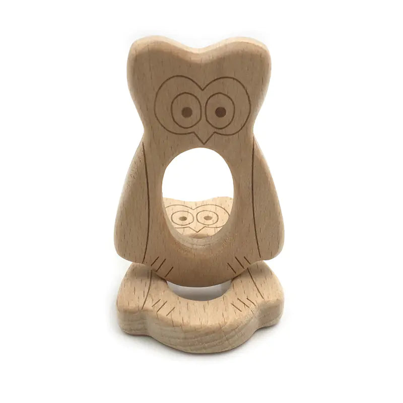 DIY Wooden Animal Teether for Babies - Soothing Toy