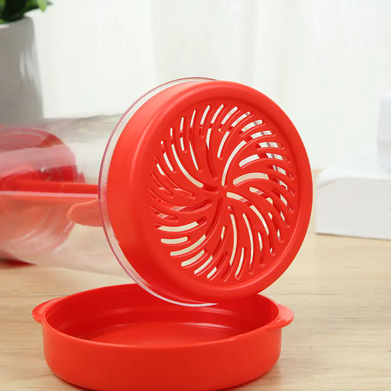 New Handheld Plastic Flour Sifter Mixing Cup Tool