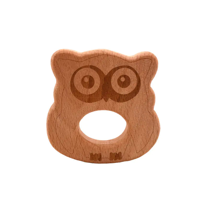 DIY Wooden Animal Teether for Babies - Soothing Toy