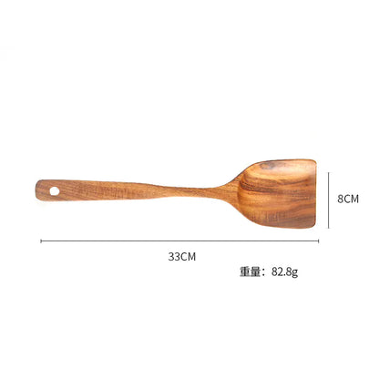 Wholesale 7-Piece Teak Kitchen Utensil Set