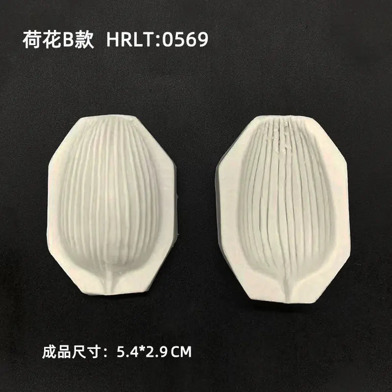 3D Silicone Molds for Leaf and Petal Decorations