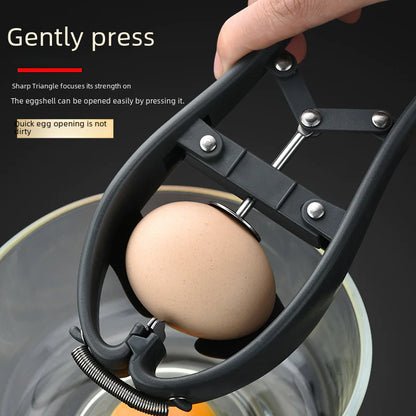 Egg Cracking Tool for Easy Baking and Egg Separation