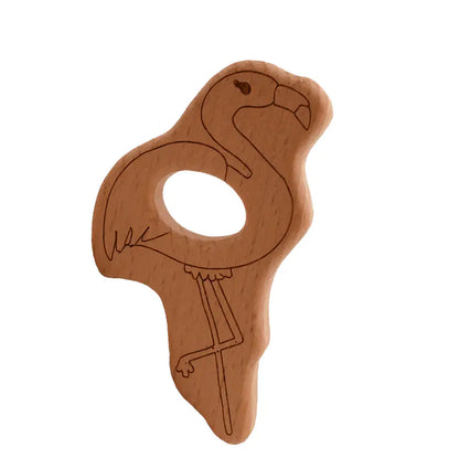 DIY Wooden Animal Teether for Babies - Soothing Toy