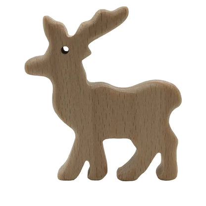 DIY Wooden Animal Teether for Babies - Soothing Toy