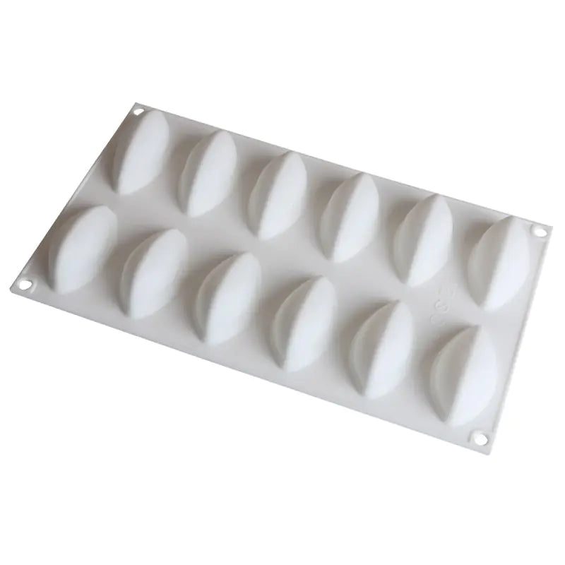 12-Cavity Mango Mousse Cake Silicone Mold for DIY