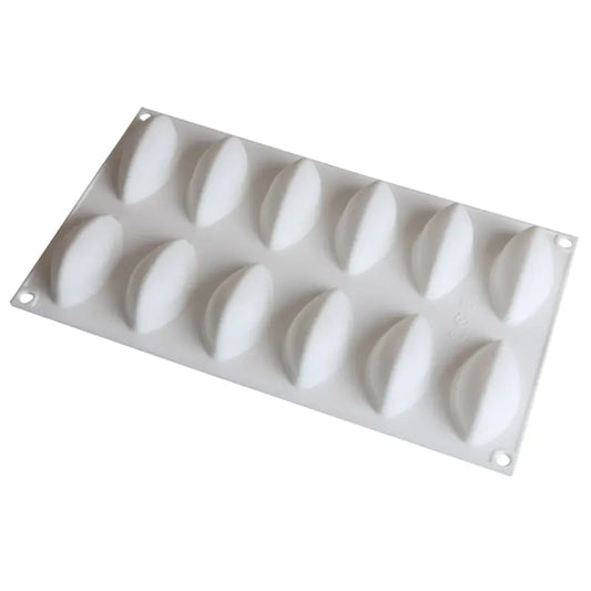 12-Cavity Mango Mousse Cake Silicone Mold for DIY