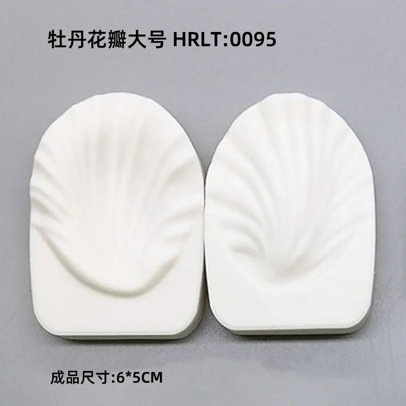 3D Silicone Molds for Leaf and Petal Decorations