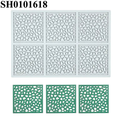 Silicone Leaf-Shaped Platter Molds for Desserts