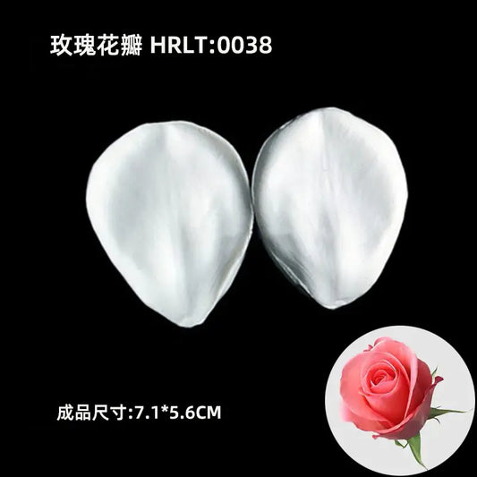 3D Silicone Molds for Leaf and Petal Decorations